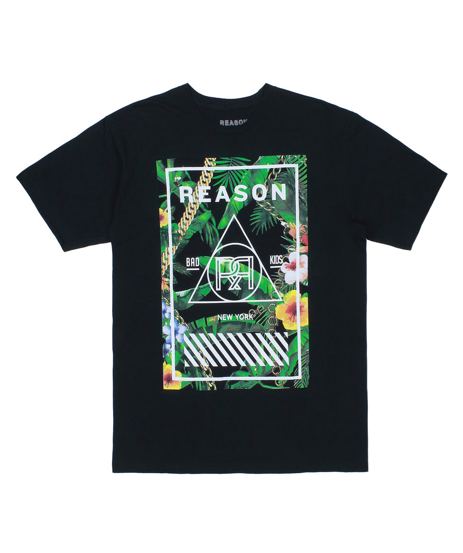 REASON CLOTHING Botanical Box Tee T9P-05B