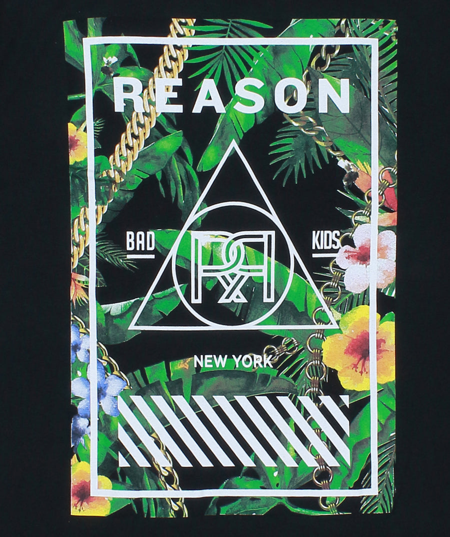 REASON CLOTHING Botanical Box Tee T9P-05B