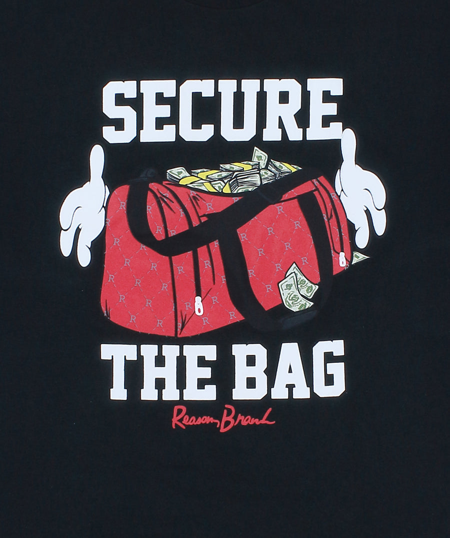 REASON CLOTHING Secure The Bag Tee T9P-06B