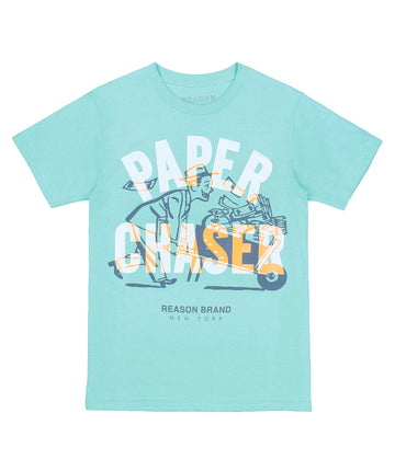 REASON CLOTHING Paper Chaser Tee T0-147