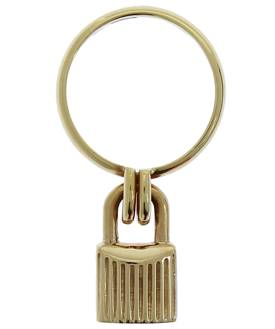 TOM FORD  18k Gold Padlock Ring JW0649M-G18KT
