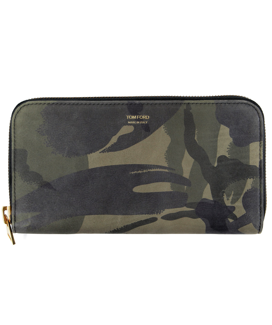 TOM FORD  Camouflage Leather Wallet Y0241F-CH1