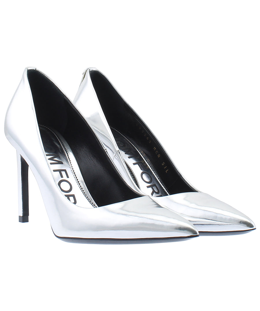 TOM FORD Classic T-Screw Pointed Patent Leather Pumps W2326S-MCA