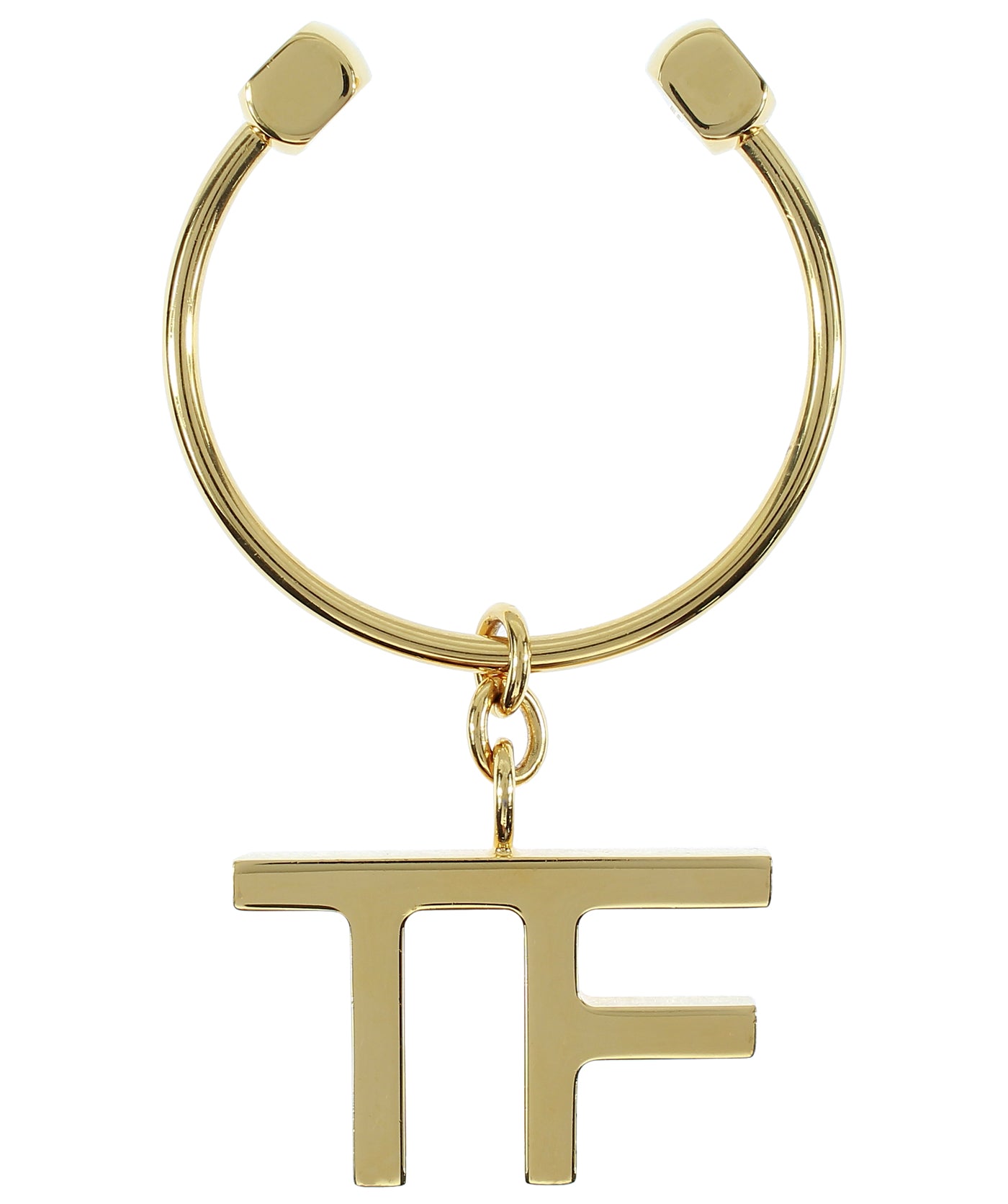 TOM FORD Brass TF Logo Keychain S0285T-BRASS – Ocean Drive