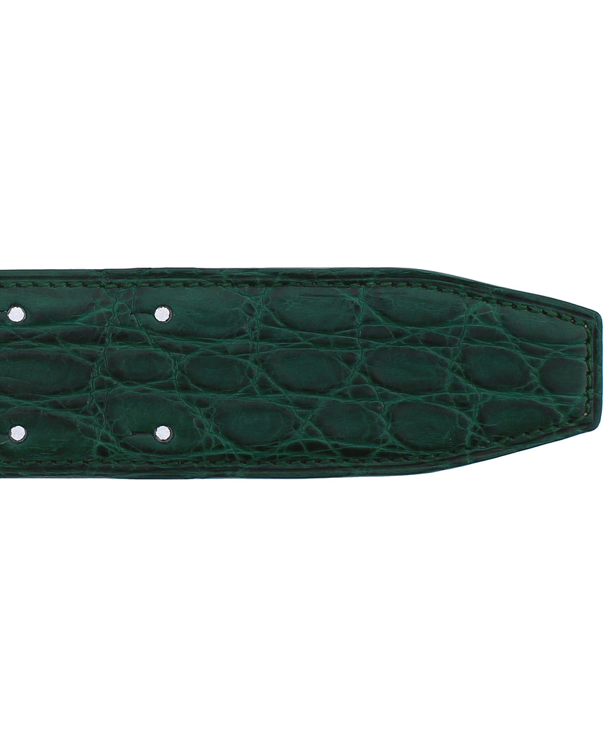 TOM FORD  Genuine Crocodile Leather T Belt B0012T/1