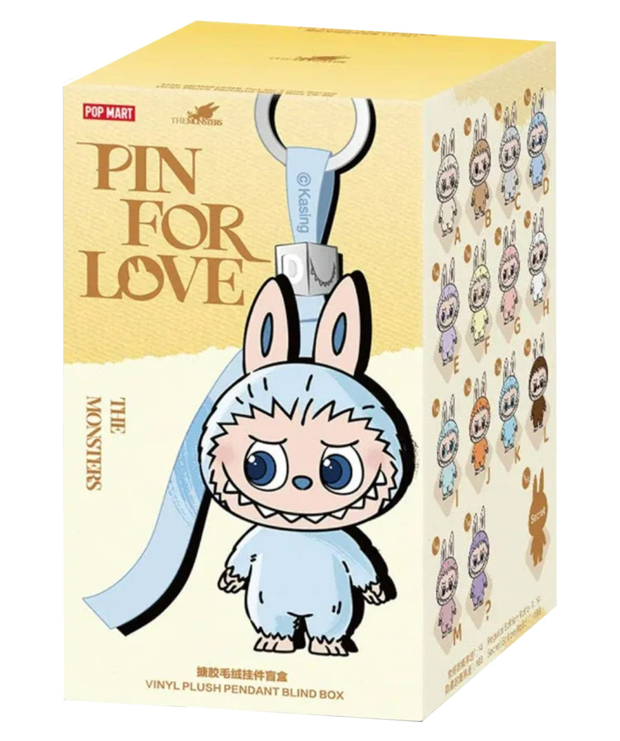 The Monsters Pin for Love Series - Vinyl Plush Pendant (A-M)