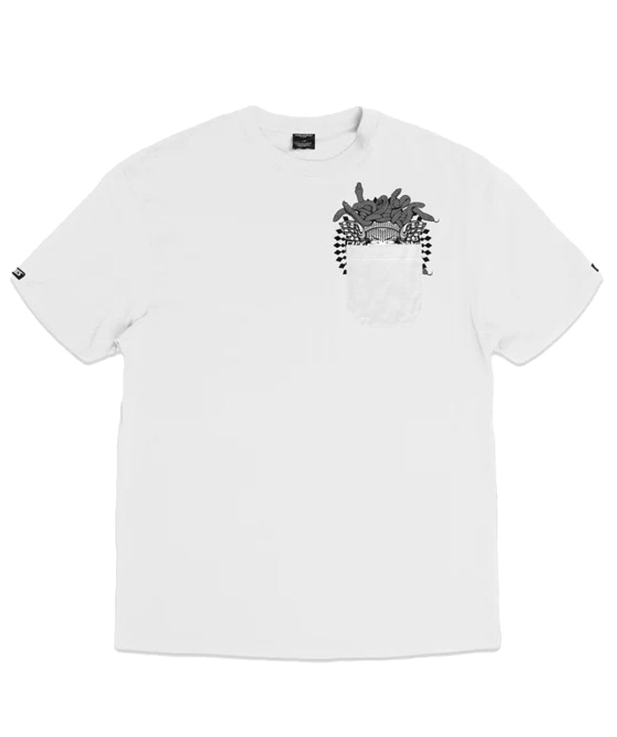CROOKS & CASTLES  Medusa Overlay Pocket Tee 2I50748