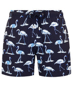 BLUEMINT  Arthus Stretch Marine Flamingo Swim Shorts ARTHUS STRETCH