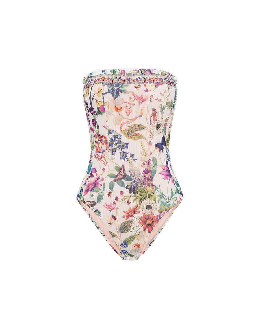 CAMILLA  Queens Bee Hive Bandeau Bodysuit 18320