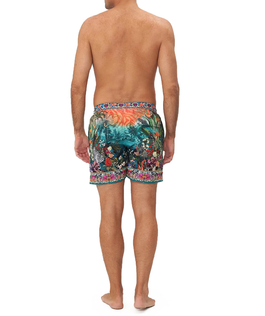 CAMILLA  Untamed Runaway Elastic Waist Boardshort 17516