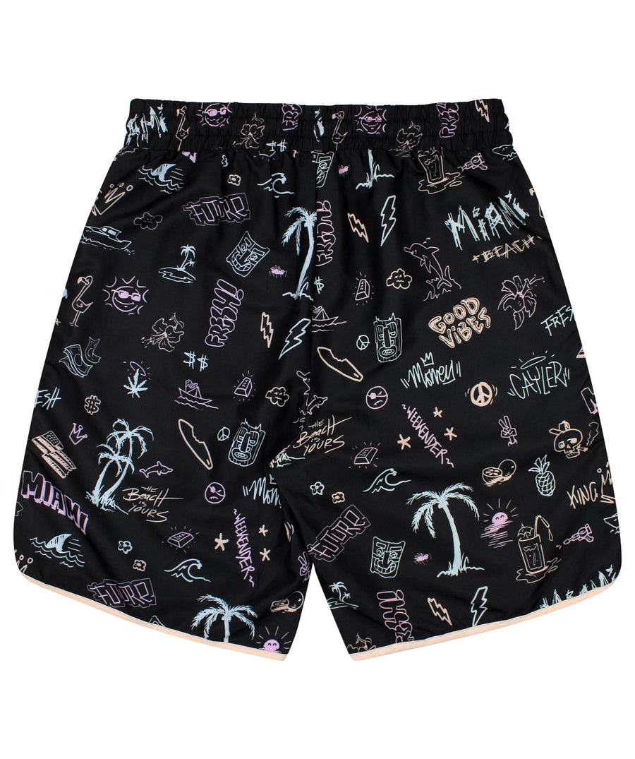 CAYLER & SONS  C&S WL Sager Nylon Shorts WL-SS18-AP-40