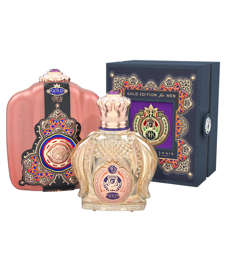 DESIGNER SHAIK  Opulent Shaik Amethyst Gold EDP GM-OSDE-04-4A