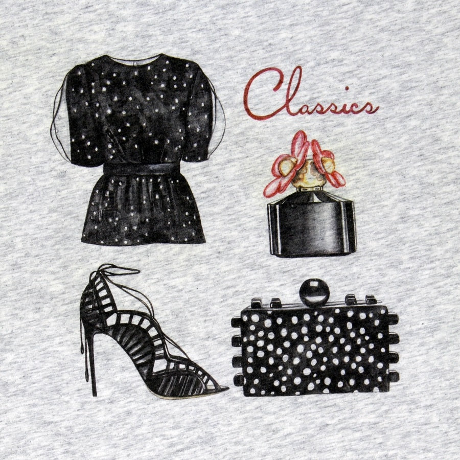 DOLL MEMORIES  Dots Sweatshirt DOTS