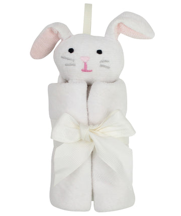 ELEGANT BABY  Bunny Washcloth 83029-B