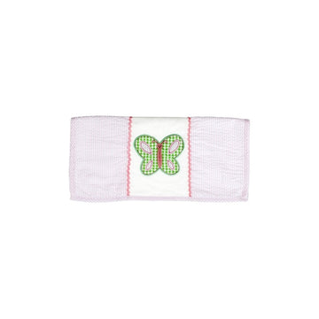 ELEGANT BABY  Appliqued Springtime Burp Cloth 17010-B