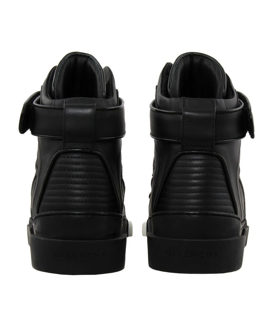 GIVENCHY  Tyson Flora Leather High Top Sneakers BM08104808