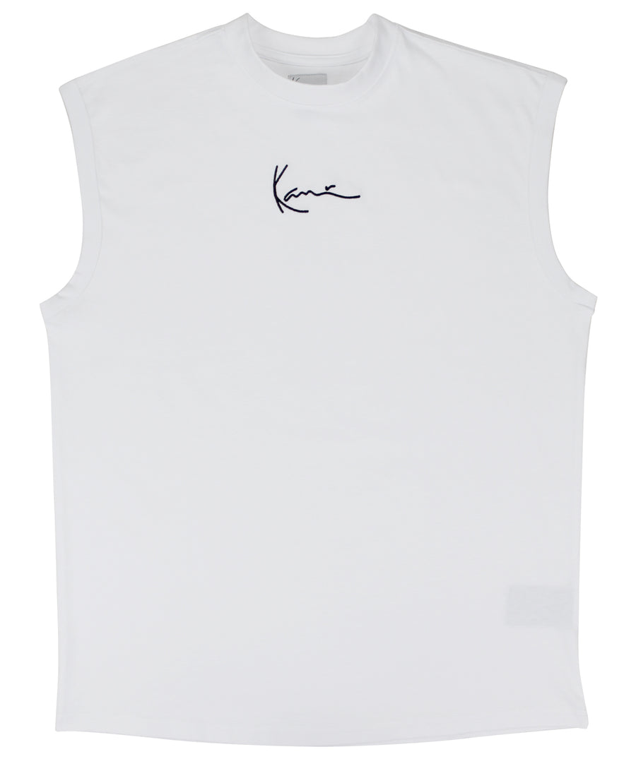 KARL KANI  Small Signature Sleeveless Tee KM212-001-1