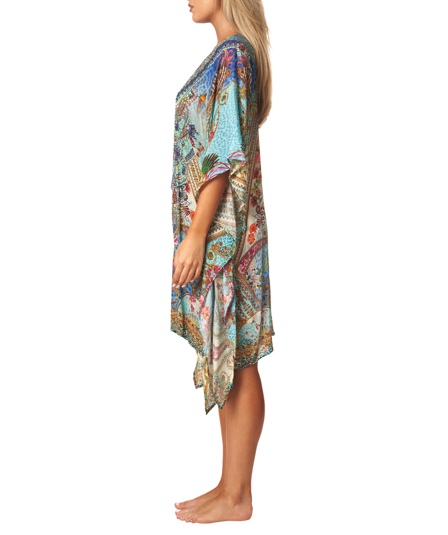 LA MODA  Queens Garden Designer Silk Kaftans 23003 RK