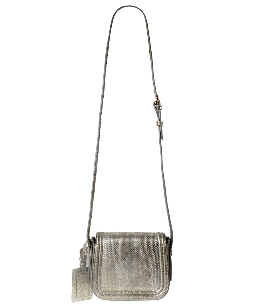 LANVIN  Small Lala Python Shoulder Bag LW-BGRAL4-COMO