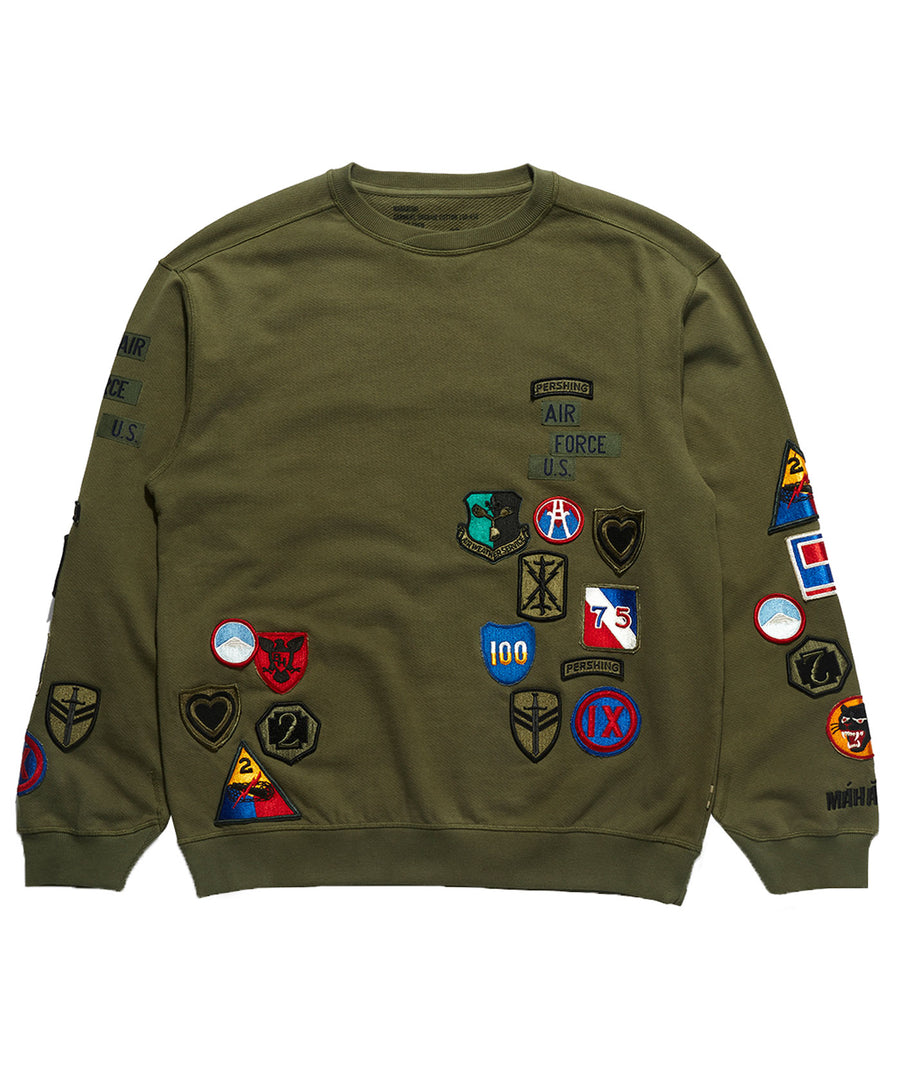 MAHARISHI  MAHAPATCHCO Upcycled Crew 350MH4040