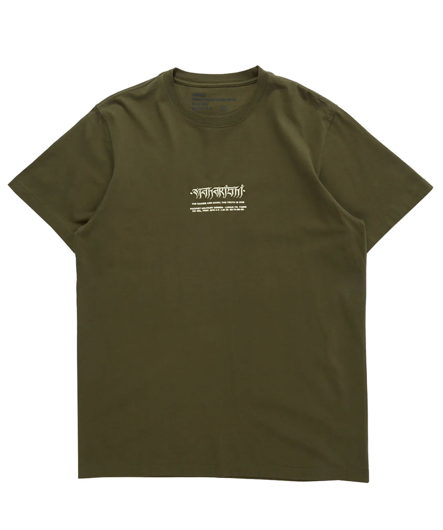 MAHARISHI  Tibetan Miltype T-shirt 302MH9808