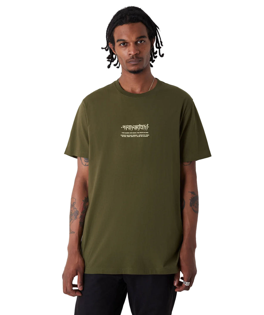 MAHARISHI  Tibetan Miltype T-shirt 302MH9808