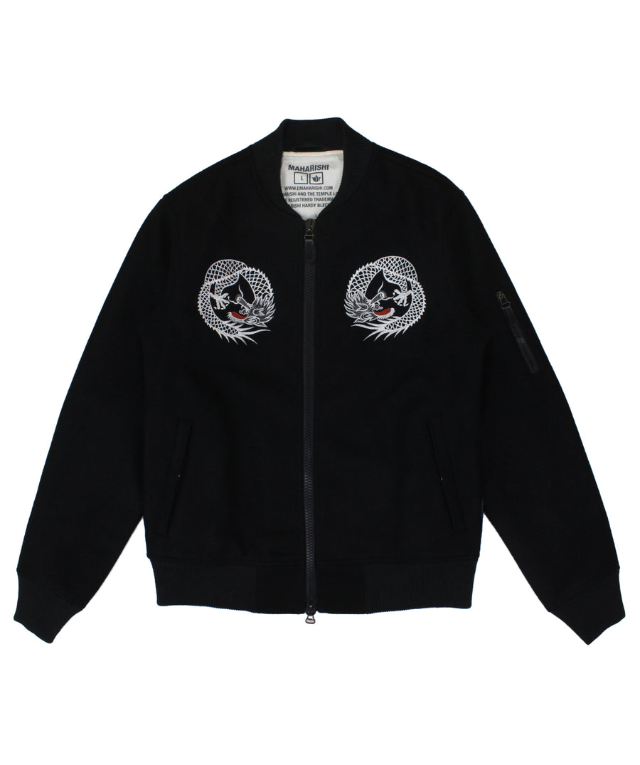 MAHARISHI Men s Fitted Ma 1 Jacket 322MH3599 Ocean Drive
