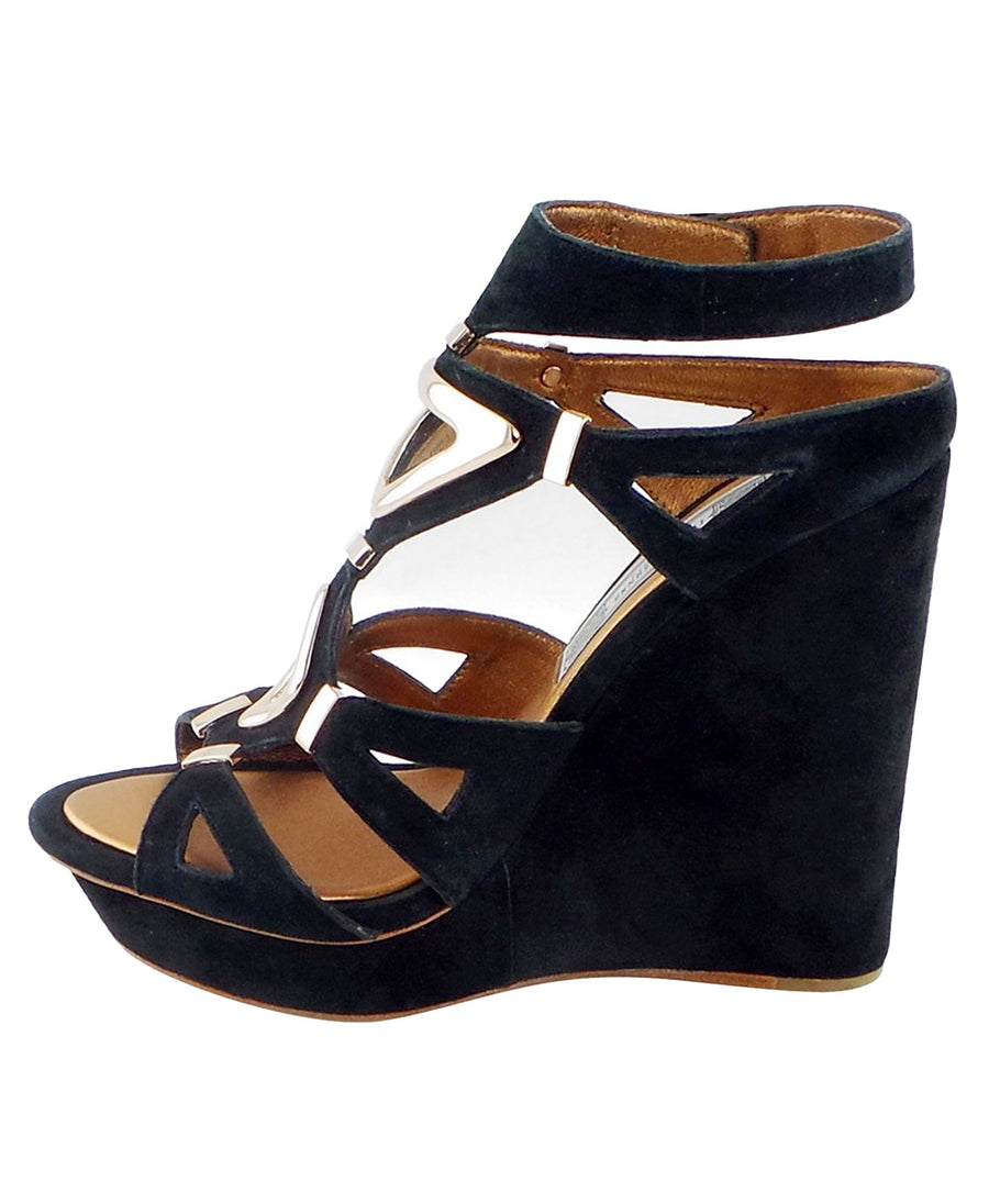IVY KIRZHNER  Nile Suede Wedges NILE