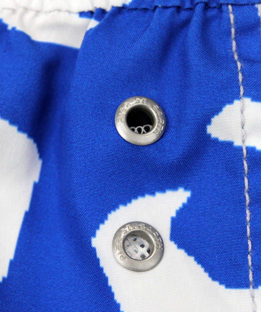PIER ST BARTH  Pug Pier Swim Shorts PIER-PUG