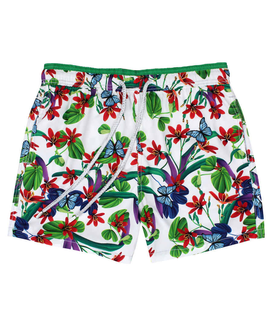 PIER ST BARTH  Mystical Blossom Pier Swim Shorts PIER-MYSTICAL BLOSSOM 2