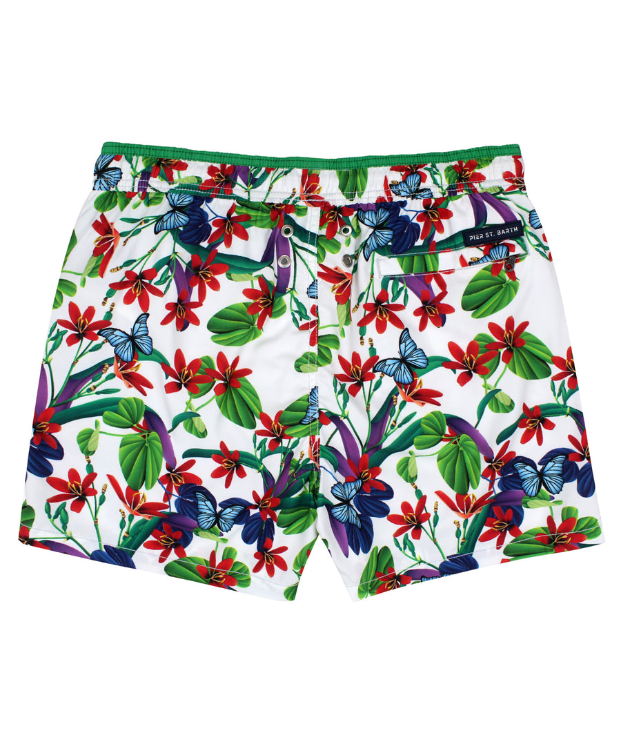 PIER ST BARTH  Mystical Blossom Pier Swim Shorts PIER-MYSTICAL BLOSSOM 2