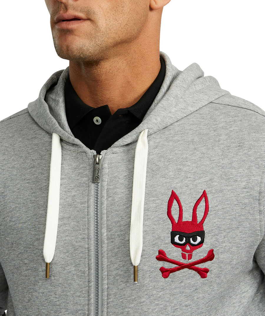 PSYCHO BUNNY  Sowerby Mischief Bunny Hoodie B6H527G1FL