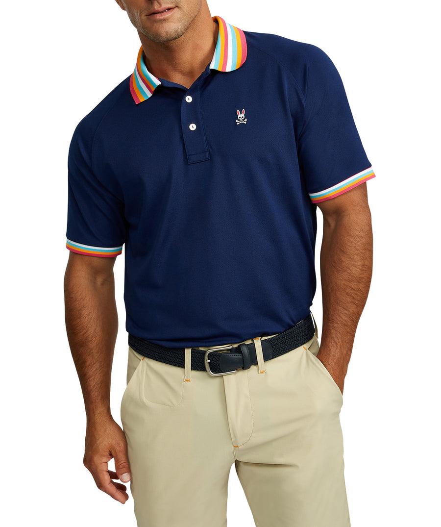 PSYCHO BUNNY  Longmore Sport Polo B6K542G1PB