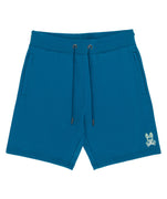 PSYCHO BUNNY  Gresham Embroidered Sweat Shorts B6R161W1FT