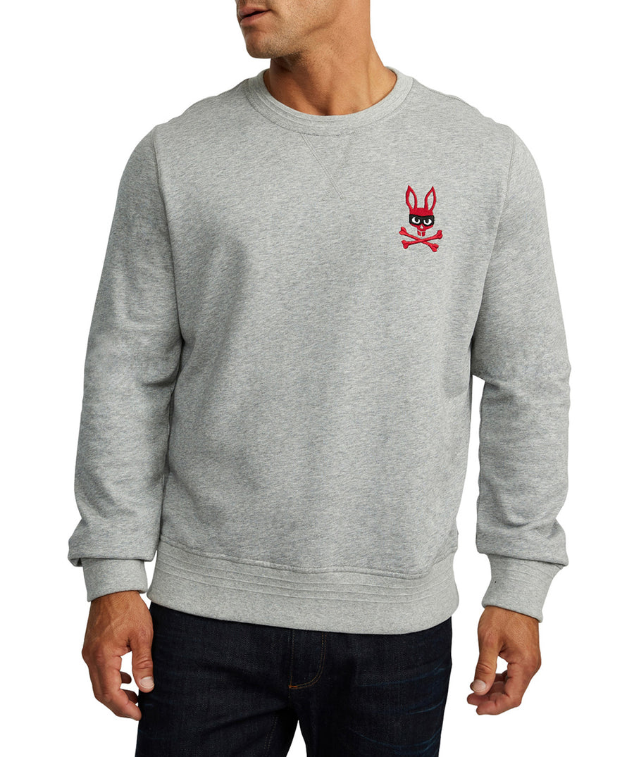 PSYCHO BUNNY  Rawson Mischief Bunny Sweatshirt B6S482G1FL