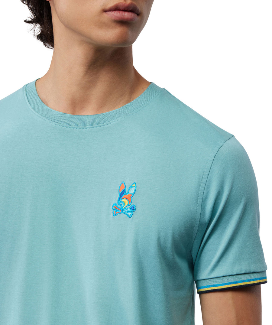 PSYCHO BUNNY  Hilsboro Chest Hit Multi Bunny T-Shirt B6U140W1PC