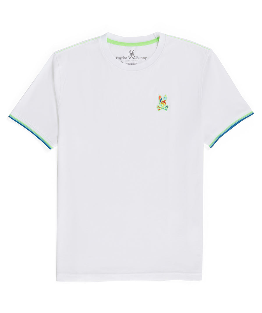 PSYCHO BUNNY  Hilsboro Chest Hit Multi Bunny T-Shirt B6U140W1PC