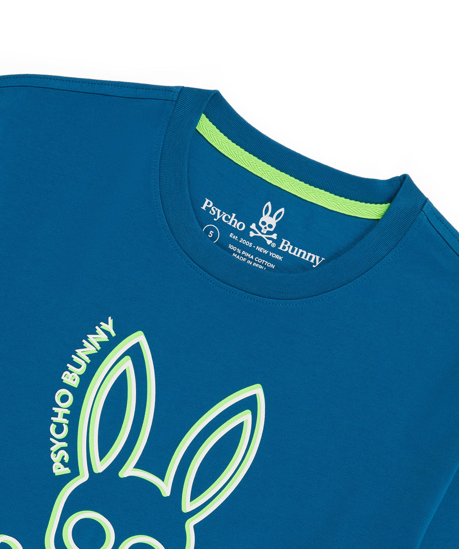 PSYCHO BUNNY  Gresham Graphic T-Shirt B6U163W1PC