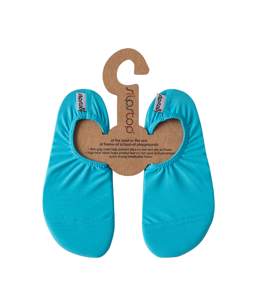 SLIPSTOP  Neon Blue Junior Beach Shoes SS21120291