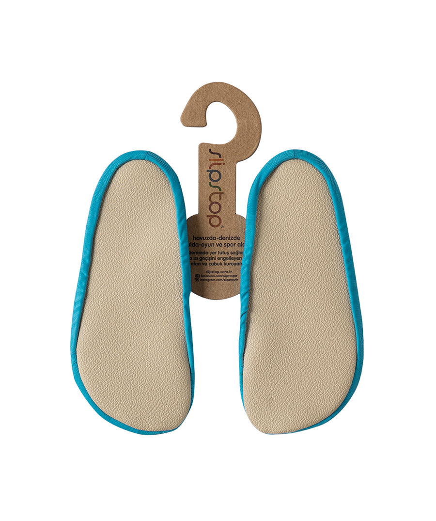 SLIPSTOP  Neon Blue Junior Beach Shoes SS21120291