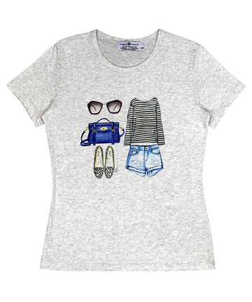 DOLL MEMORIES  Stripes T-Shirt STRIPES