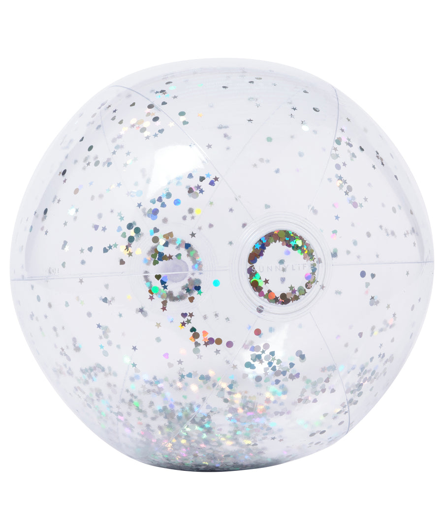 SUNNYLIFE  Glitter Inflatable Beach Ball S3PBSNGL