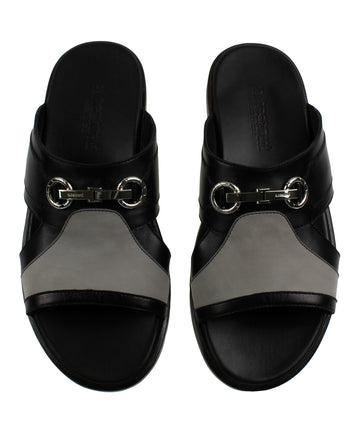 A. TESTONI  Classic Calf and Napa Leather Sandals 125AT10S1490