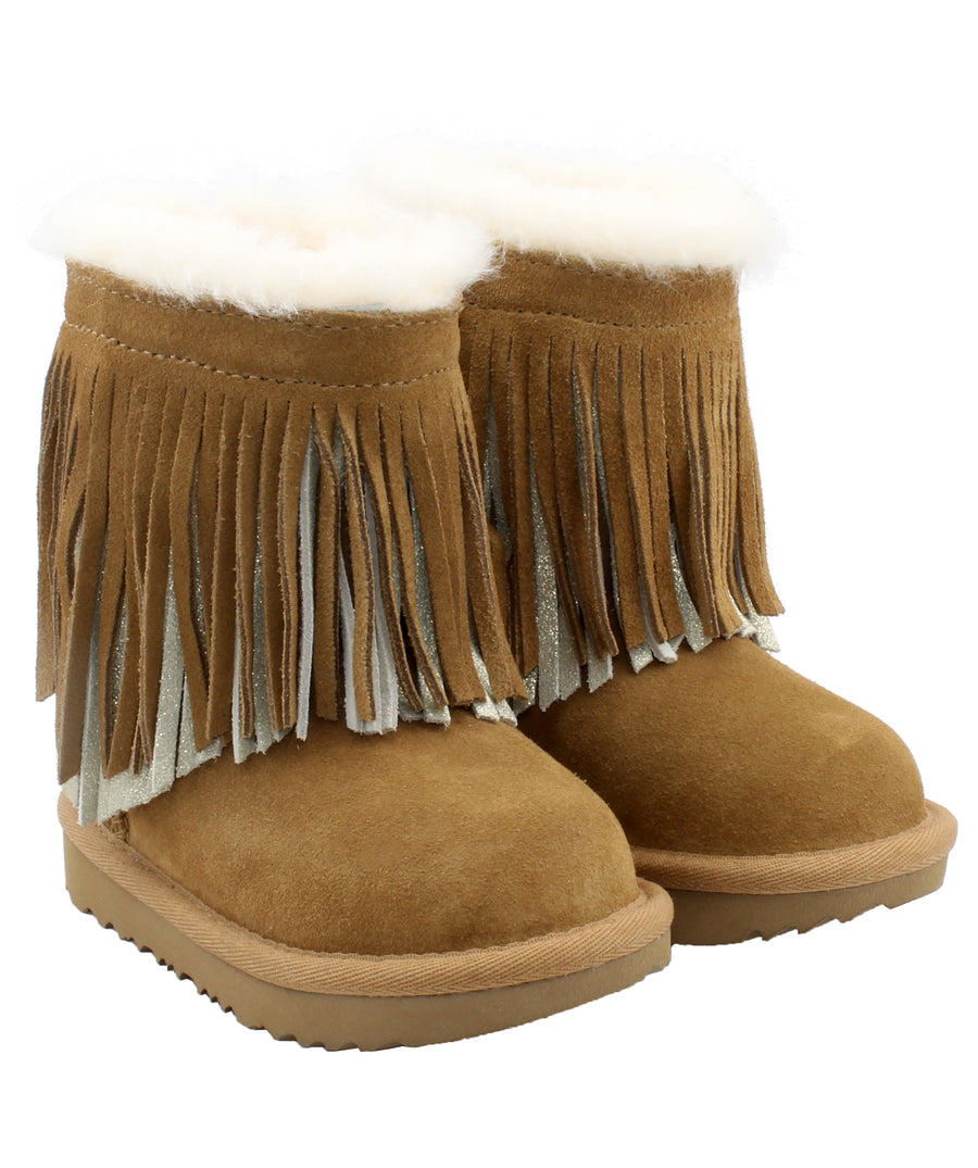 UGG  Classic Short II Fringe Boots 1019695T