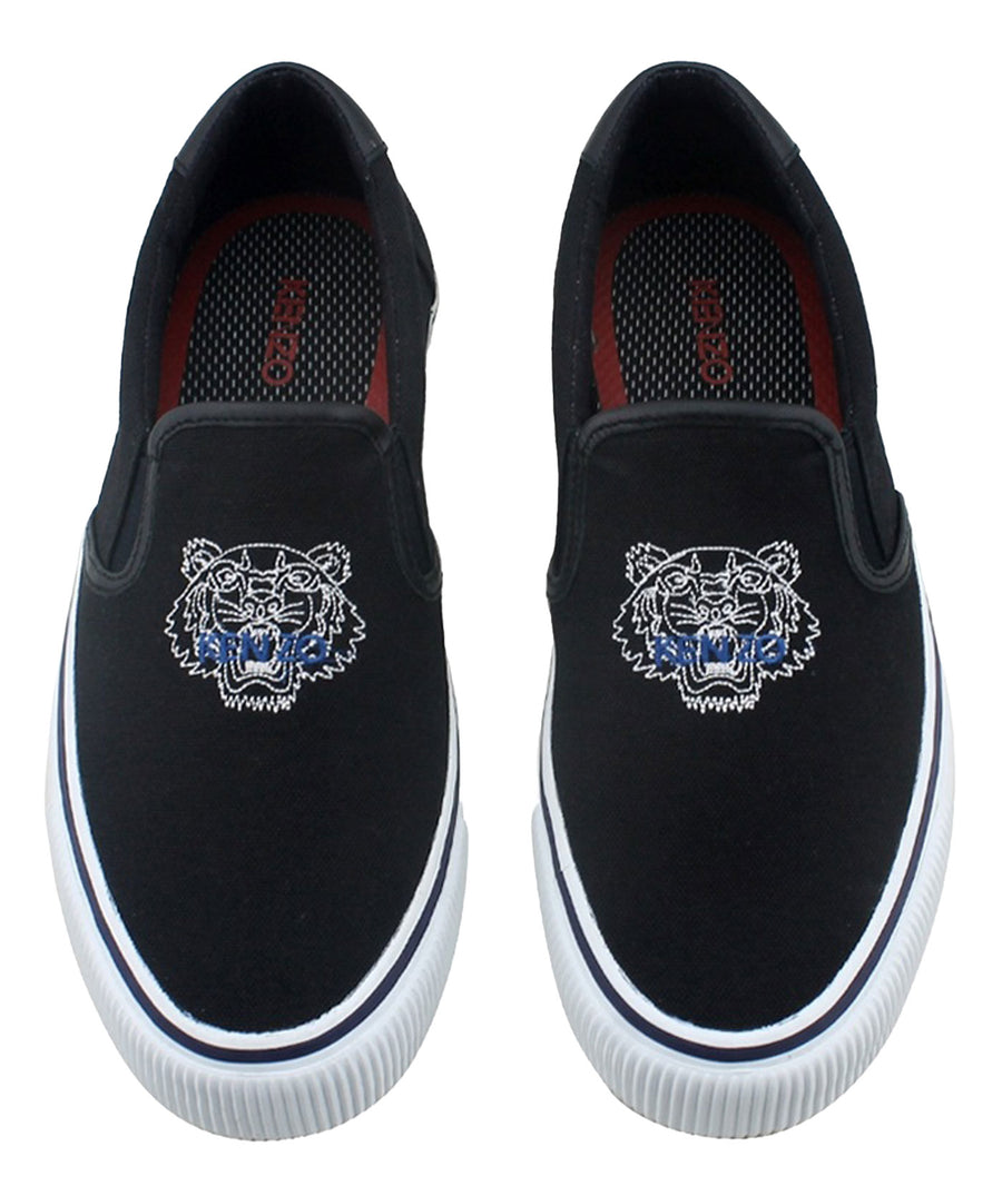 KENZO  Classic Tiger Slip-On Canvas Sneakers M558