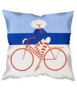 WE LOVE CUSHIONS  Girl On A Bike Cushion Cover 461WLCGIRLONABIKE