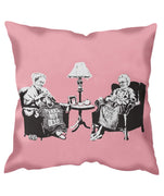 WE LOVE CUSHIONS  Punk Grannies Graffiti Cushion Cover BI012